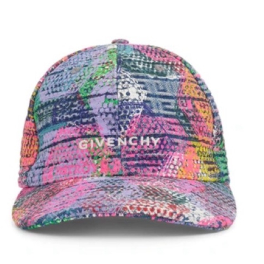Givenchy Multicolor Patchwork Cap - image 1